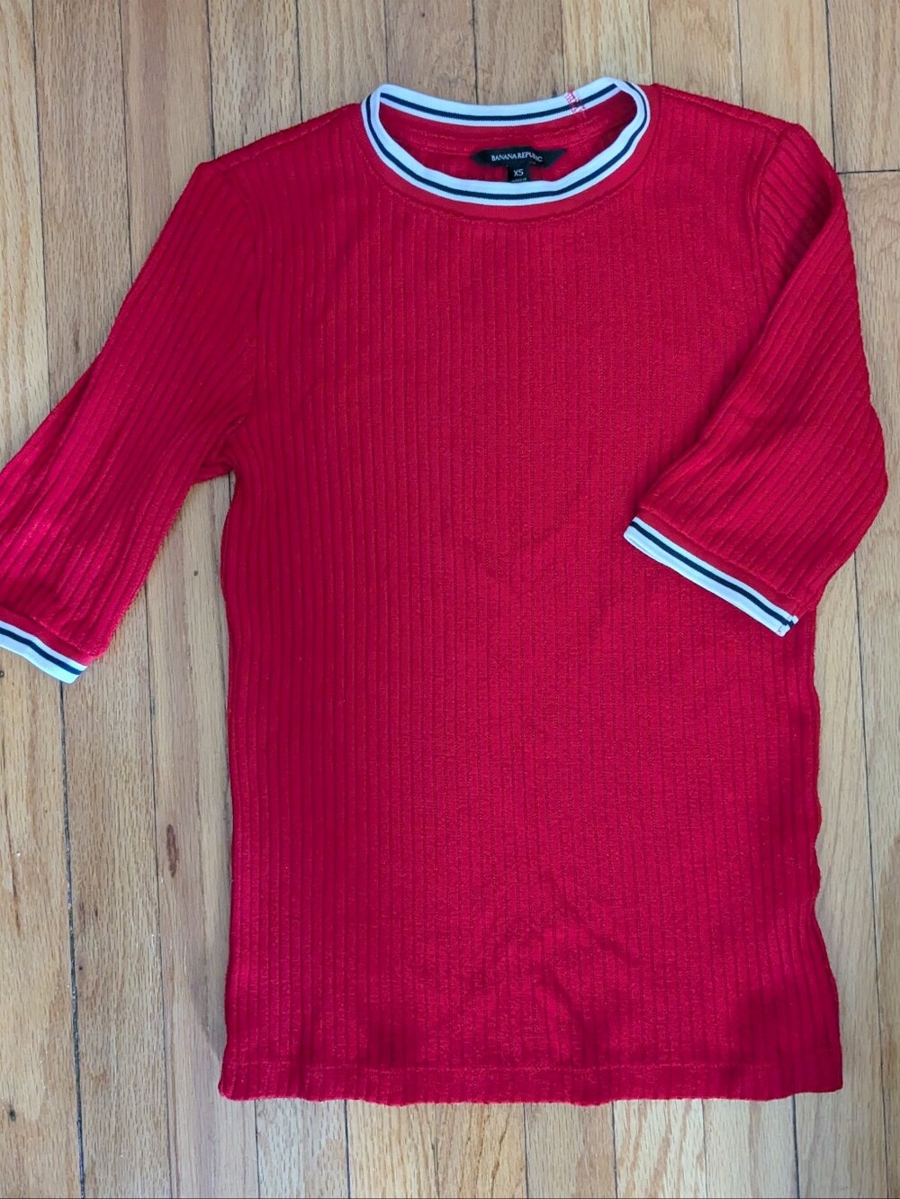 Cute Red Knit Top